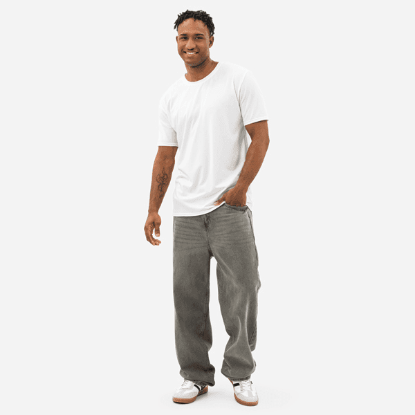 All-Over Print Men’s Cotton Crew Neck T-Shirt