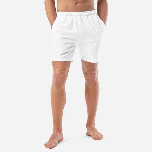 All-Over Print Recycled Swim Trunks